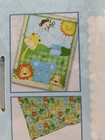 Born Loved 2 Piece Crib Bedding Set 1 Comforter 1 Plush Blanket New W tags