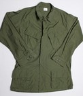 Vintage 1968 Us Army Og-107 Ripstop Vietnam Tropical Combat Coat Jungle Jacket L