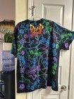 Grateful Dead Vintage Liquid Blue All Over    92 Re-issue Xl Dead Space T-shirt