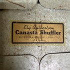 Antique Ely Culbertson Metal Hand Crank Card Shuffler