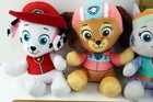 Lot Of 5 - Ty Marshall zuma skye Paw Patrol Soft Plush Cuddly Stuffed Animal