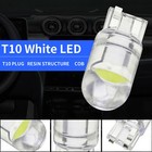 20pcs Led T10 194 168 Car Trunk Interior Map License Plate Light Bulb White New