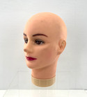Female Bald Mannequin Rubber Head For Wig Making  Beauty Practice  Store Display
