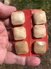 Eskimo Artifacts Carved Coat Or Garment Buttons 6 Pc Lot