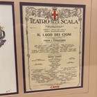 1986 Teatro Alla Scala Milan Italy Opera House Program W watercolor Painting