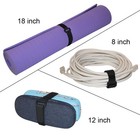 16 Pack 18in Nylon Hook   Loop Reusable Durable Cable Ties Cord Organizer