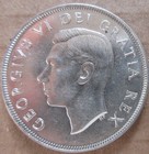 1952 Canada Silver One Dollar Coin  Nice Grade  rj305 