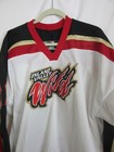 Hockey Jersey Wild Ice Team Home Game Heavyweight White Size Xl Bakka Sports