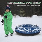 47   Heavy-duty Snow Tube Inflatable Snow Sled For Kids   Adults Winter Skating