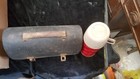 Vintage American Thermos Bottle Co  Dome Metal Lunchbox W  Red Thermos