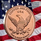  purple Heart  1 Oz  999 Copper Round