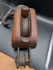 Antique Wood Pulley Block Tackle Union Hardware