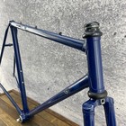 Vintage Benotto Frame Set 54 Cm Blue Italy Race Eroica Heart Steel Road Bike