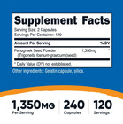 Nutricost Fenugreek Seed 675mg  240 Capsules - Gluten Free   Non-gmo