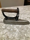 Antique vintage Sensible Sad Iron Number 5 - Removeable Handle - Collar Sleeves