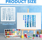 Small Pattern Stencil For Crafts  14pcs Layering Mixed Media Stencils reusable S