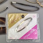Vintage Hair Clips Lot Of 16 Faux Tortoise Combs Pin Celluloid Headbands
