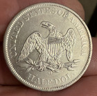 1860-o Seated Half Dollar - Civil War Era - Piece Of History - High Grade Xf
