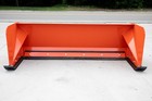 6  Xp24 Kubota Orange Snow Pusher Box - Skid Steer Quick Attach - Free Shipping