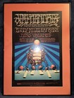 Framed 1968 1st Print Jimi Hendrix Experience Winterland Concert Poster Bg 140