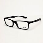 Ray Ban Rb8901 Eyeglass Frames Rectangle Full Rim Eyewear Gloss Black 53-17 145