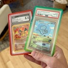Graded Card Guard Bumper W clear Backplate Psa cgc 36 Colors Available