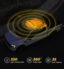 95w Led Strobe Light Bar 360   Amber Emergency Warning Safety Work Lamp Tow Truck