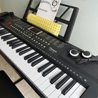 61-key Electric Piano Keyboard Starter Package With Stand  Bench  200 Tones