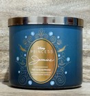 Bath   Body Works 3-wick Scented Candle Lot Set Of 6  Disney Princess - New