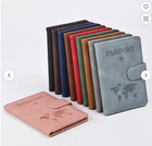 Premium Rfid Blocking Passport Holder Pu Leather Travel Wallet Case Cover