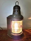 Vtg 12       Perko     Nautical Marine Ship Boat Lantern Fresnel Glass Light Lamp
