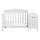 Graco Benton 4-in-1 Convertible Crib And Changer  white 
