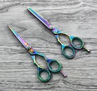 5 5 Inch Professional Salon Barber Hair Cutting Scissors Shears Thinner Set Kit