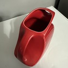 Fiesta Red Homer Laughlin Pitcher Vgc 7 1 4  H X 7 1 2  W X 4 1 2   