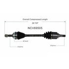 2x Front Cv Axle Assembly For Toyota Camry Solara 1992-2001 43420-06050