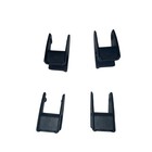 Thule 870203 Airscreen Xt Wind Fairing Xl 52  Black Set Of 4 Clips Replacement
