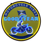 Goodyear Tires Motorcycle Racing Flex Led Neon Sign 36  Steel Case 40 Pounds