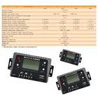 10a Solar Charge Controller 12v 24v double Button   large Lcd Display usb Port