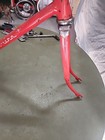 1973 Schwinn Stingray Fastback 5 Speed Sunset Orange Frame Fork And Chainguard 