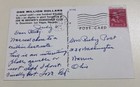 1956 Las Vegas Nv-nevada  Joe W Brown s Horseshoe Club Postcard