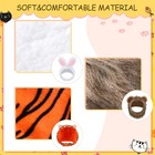 5 Pcs Cat Adorable Costume Bunny Hat With Ears Funny Mane Cat Hat For Pets An   