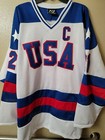 1980 Mike Eruzione Olympic Usa Miracle Hockey K1 Jersey New White Any Size Rare