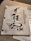 Original Bugs Bunny Birthday Ball Set Bally Pinball Machine Manual