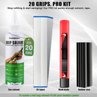 Grip Repair Kit For Regripping Golf Club Tapes  Solvent  Hook Blade clam