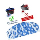 Spin Mop Head Replacements Compatible With Ocedar Rinseclean 2 Tank System mo   