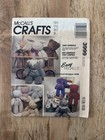 Lot 3 Vintage Mccall s Stuffed Animal Patterns 1975-88 Plush Bear Rabbit Uncut