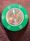 1981 Big Red s Casino Chip Set  5 Chip     25 Chip Las Vegas  Nevada