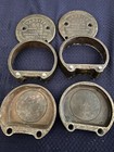Vintage Hanau Varsity Ejector Type Brass Denture Mold Press Flask Pair Usa