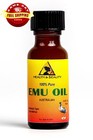 Emu Oil Australian Organic Triple Refined 100  Pure Premium Fresh 0 5 Oz - 7 Lb
