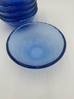 Vintage Fire And Light Recycled Glass Cobalt Blue 6  Cereal Bowl - 7 Available